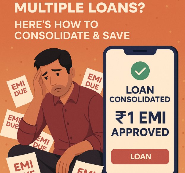 How to Consolidate Multiple Loans in India 2025 | Vizzve EMI Saver Plan